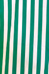 Green Striped Oversized Shirt in Poplin