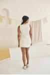 Ivory Top with Lace Detail