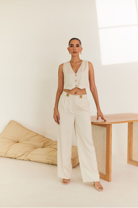 Daily Practice by Anthropologie Utility Wide-Leg Pants | AnthroLiving