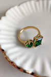 Dazzling Ring - All Emerald