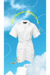 WHITE SHIRT DRESS