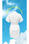 WHITE SHIRT DRESS