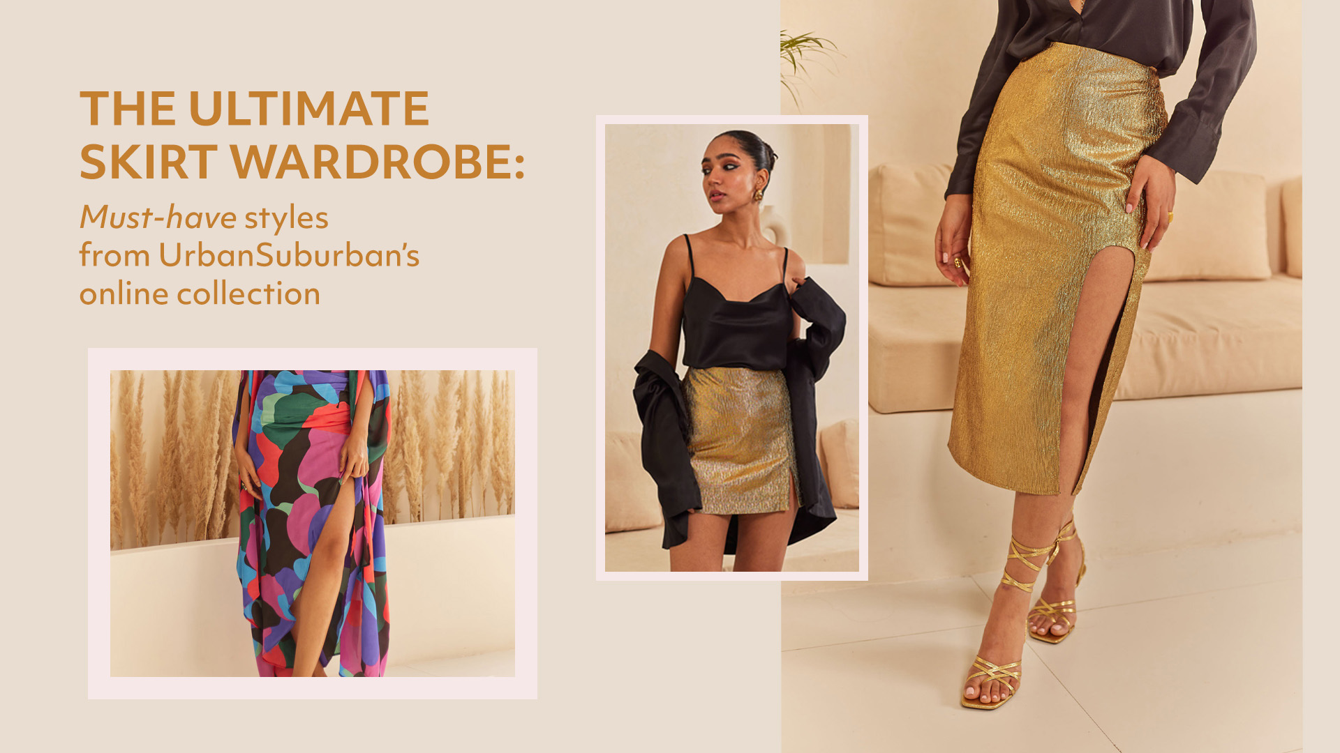 The Ultimate Skirt Wardrobe: Must-Have Styles from Urban Suburban's Online Collection