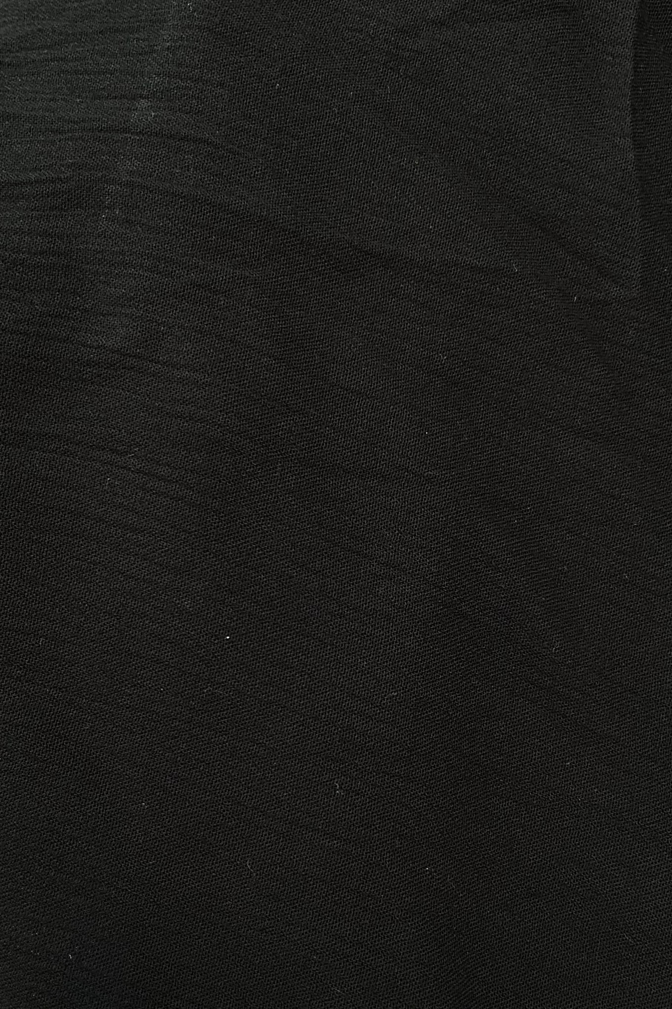 Black Shirt with Contrast Piping RFD