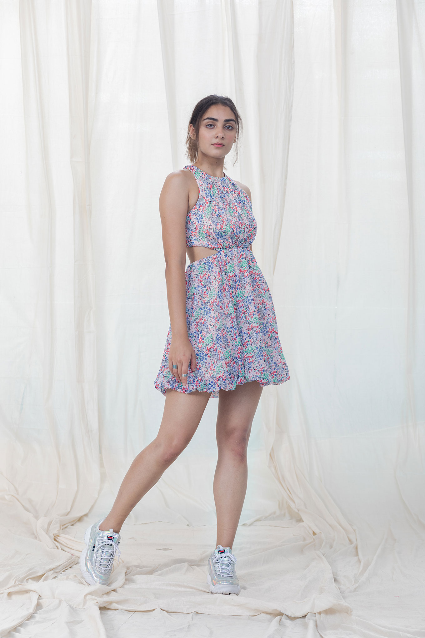 Ditsy Floral Bubble Dress Rfd