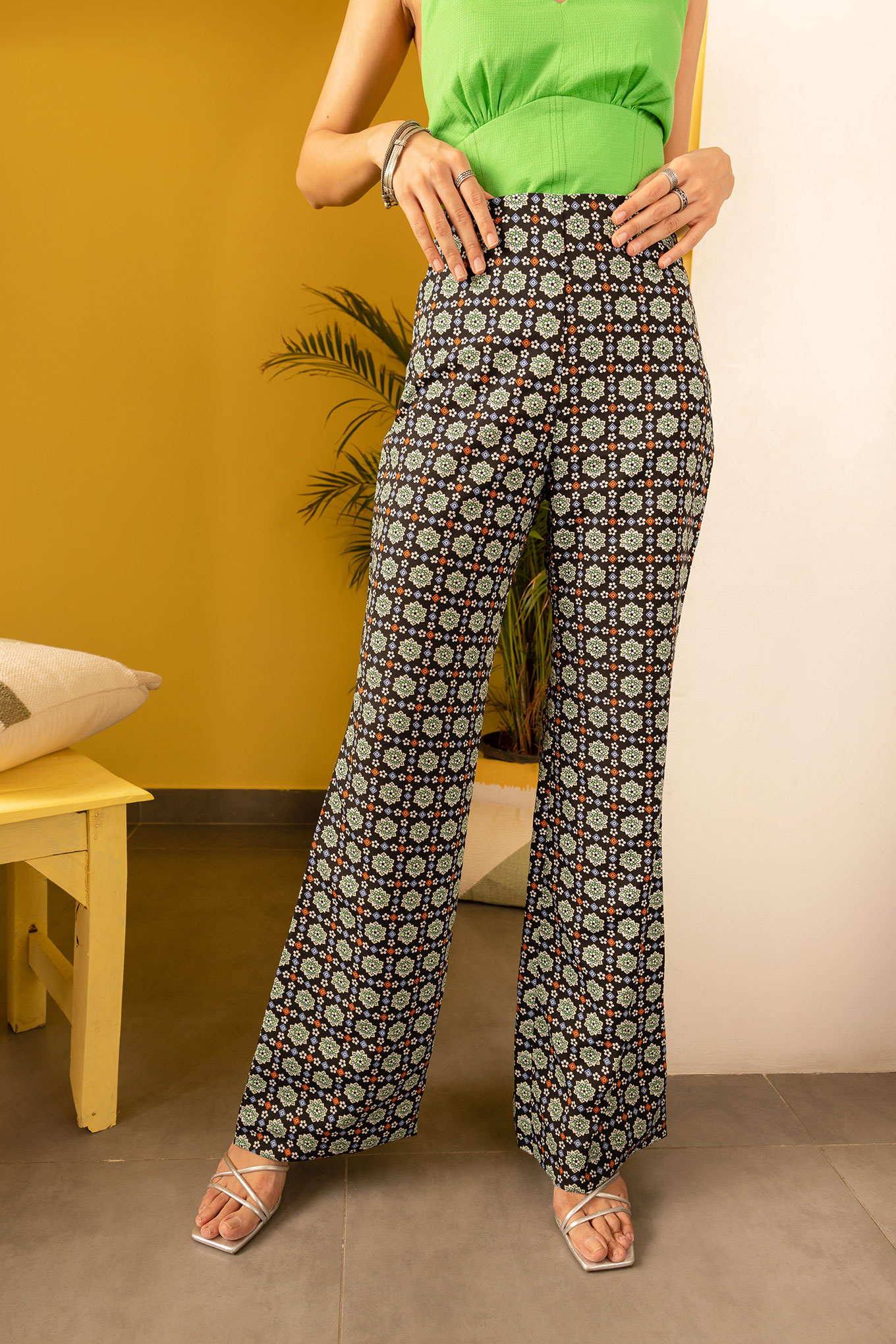 Preserve 127+ printed pants women best